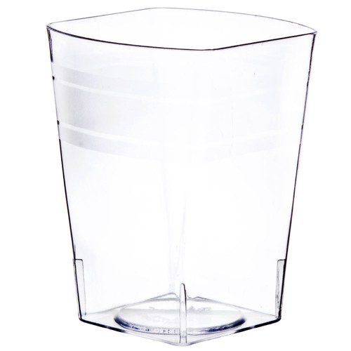 Square hard plastic - square,