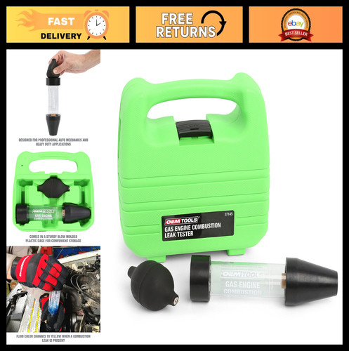 Combustion leak detector - detector, kit
