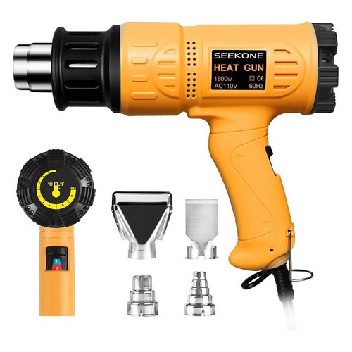 Seekone heat gun 1800w - heat,