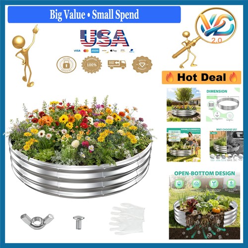6ft galvanized steel round - galvanized,