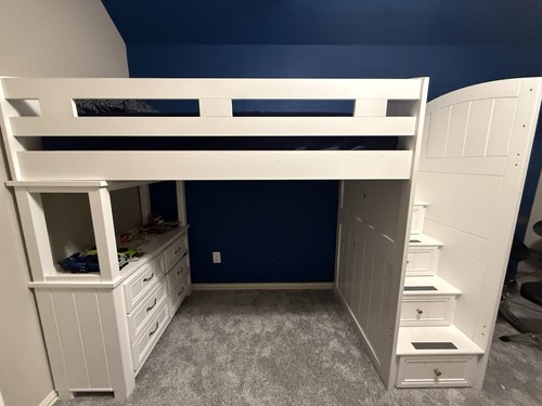 White wood loft - wood,