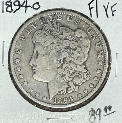 1894 morgan silver dollar - morgan,