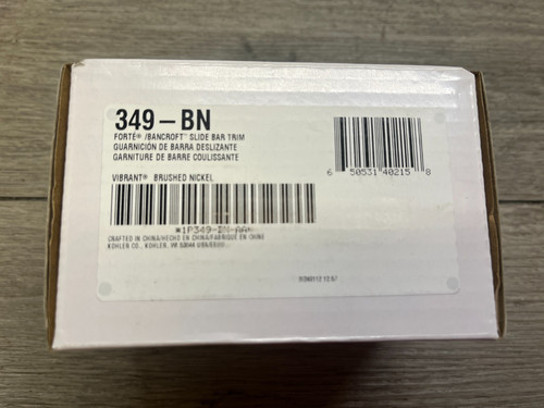 Kohler 349 forte bancroft - kohler, forte/bancroft