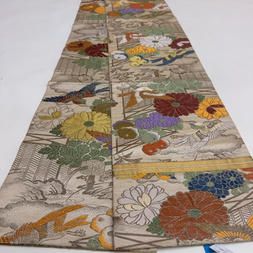 Maru obi japanese vintage - obi,