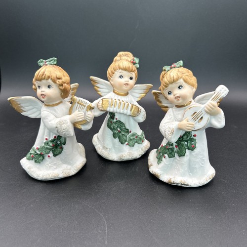 Vintage homco christmas angels - vintage,