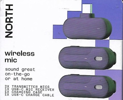 North wireless microphone with - microphone,