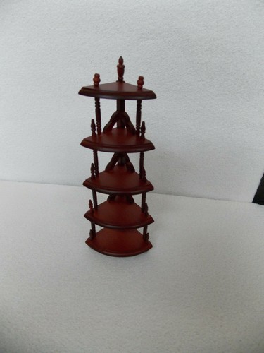 Dollhouse corner shelf - dollhouse,