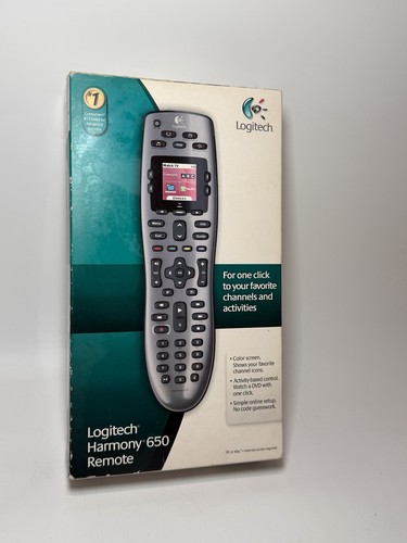 Logitech harmony 650 remote - logitech,