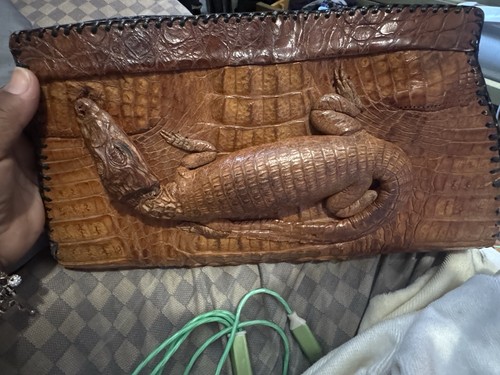 Vintage clutch purse - clutch,