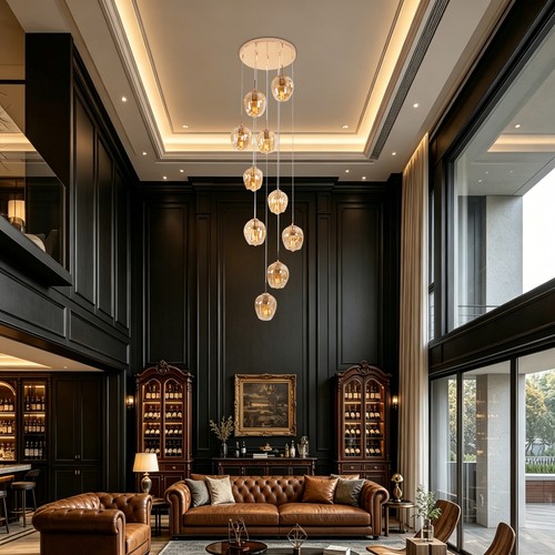 Liight foyer chandeliers - 10-liight,