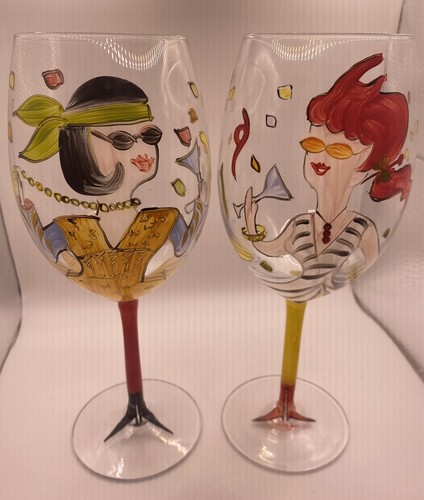 Big hand painted girls - big, hand-painted