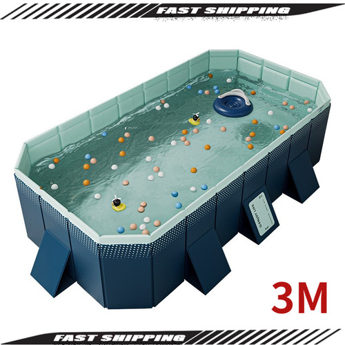 Foldable pool non inflatable - foldable, non-inflatable