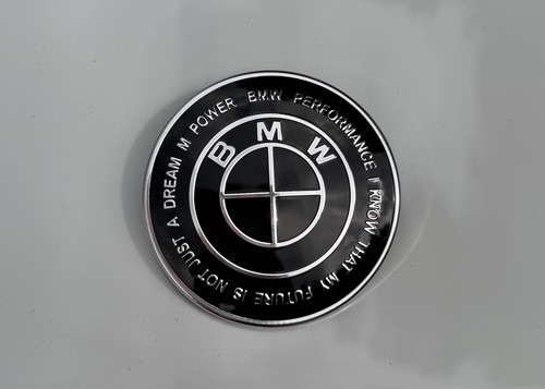 Bmw black emblem badge - emblem, set