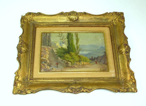 Romantika picture oil painting - oil,