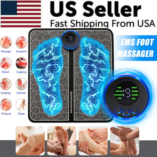 Ems foot massager leg electric - massager,