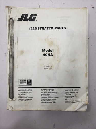 Jlg model 40ha illustrated - model,