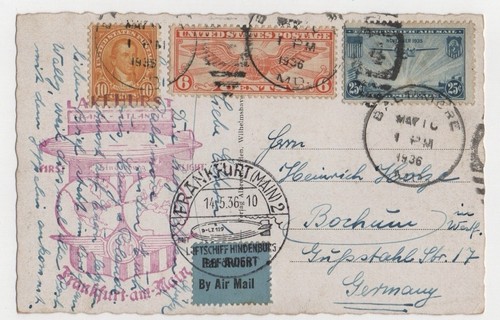 1936 hindenburg zeppelin flown - 1936,