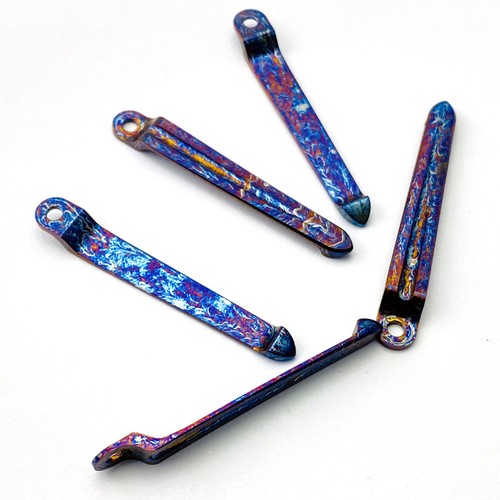 Titanium alloy clip - clip, pocket