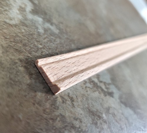 Dollhouse baseboard trim - dollhouse,