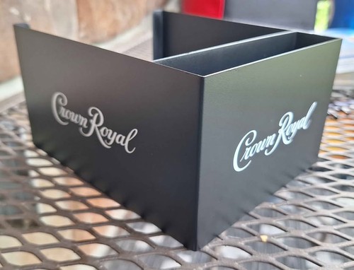 Crown royal steel bar caddy - crown,