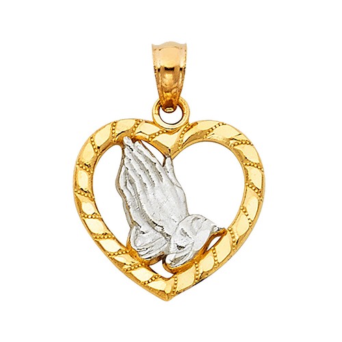 14k two tone - 14k, religious