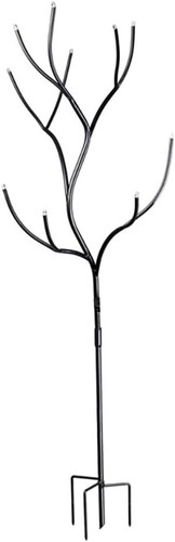 Glass bottle tree metal - glass,