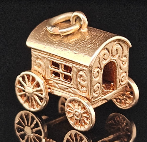 Gold articulated gypsy - gold,