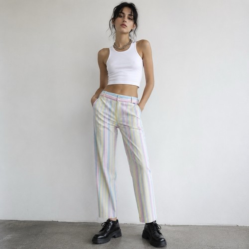 Tommy hilfiger y2k striped - y2k,