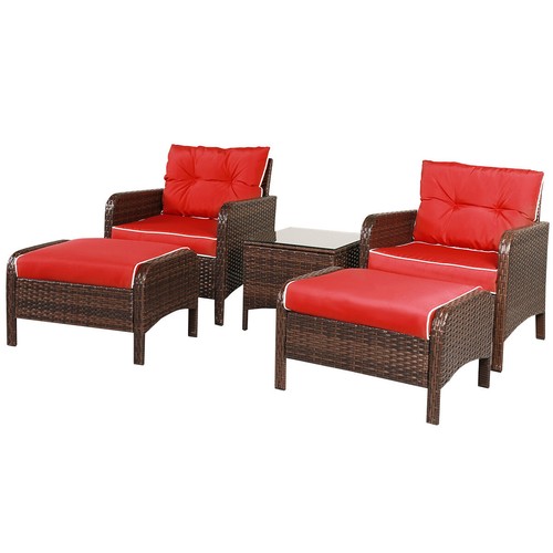 Pcs patio rattan wicker - patio,