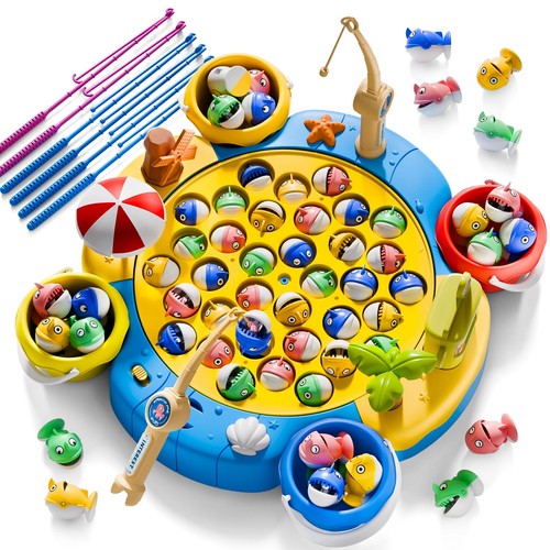 Pcs magnetic fishing games - 66,