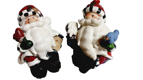 Christmas figures santas - 🤶,