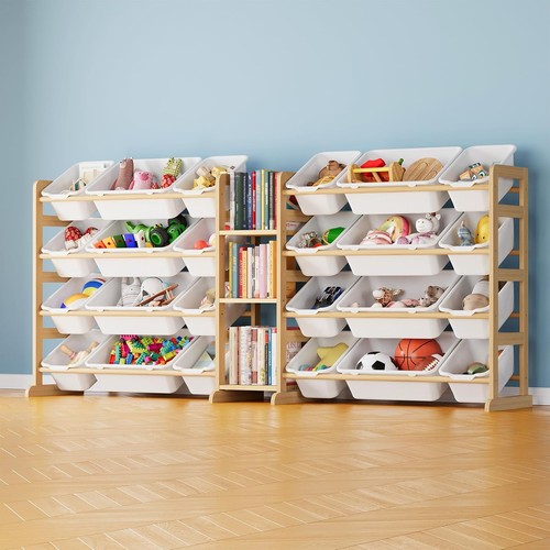 White kids toy - kids, shelf
