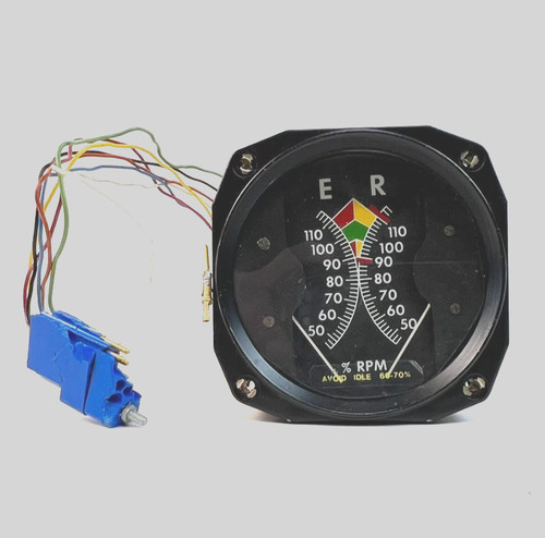 Dual rpm gauge fits - rpm, robinson