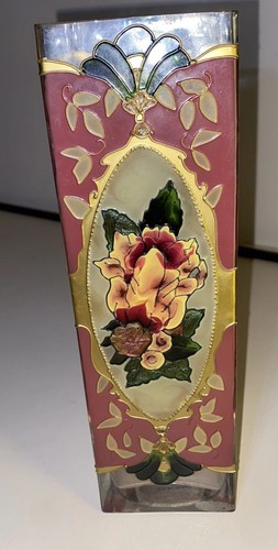 Joan baker flowers handpainted - joan,