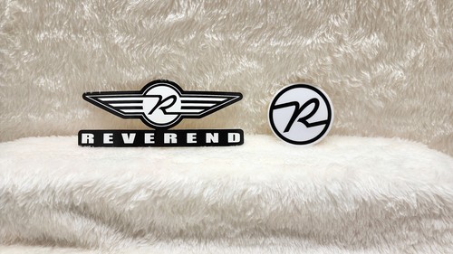 Reverend guitars sticker - reverend, set
