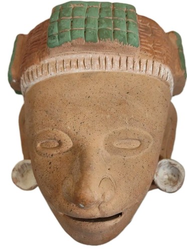 Vintage mexican mask terra - vintage,