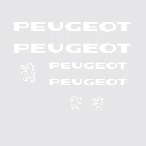 Peugeot bicycle frame stickers - peugeot,