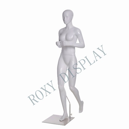 Adult female mannequin glossy - adult,