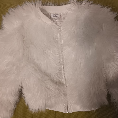 Signed disney faux fur - faux, white