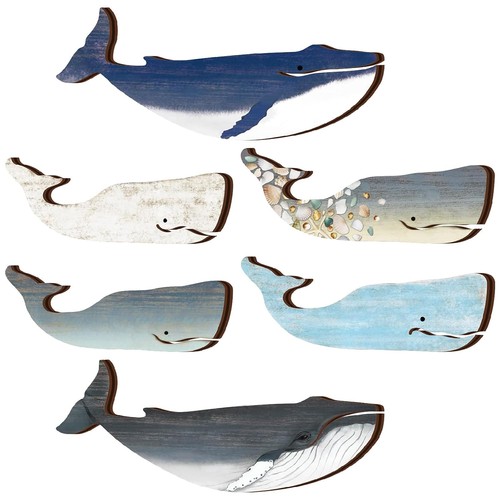 Whale wall decor inch - wall,