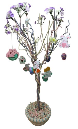 Easter themed decorative tree - easter-themed,