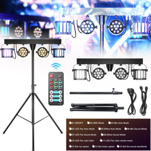 Par lights - lights, stand