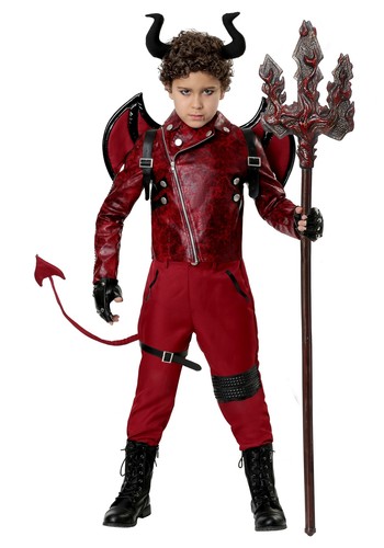 Child dangerous devil costume - devil,