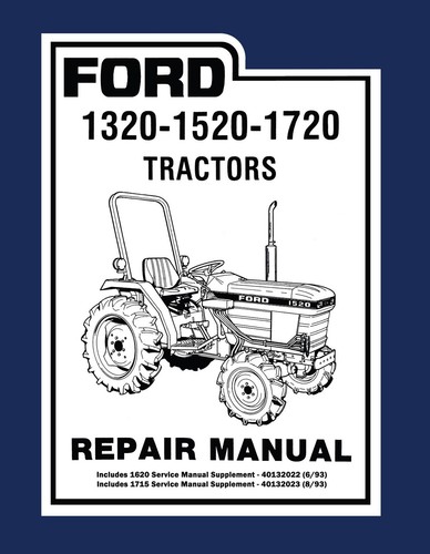 Ford tractor 1320 - tractor, 1620