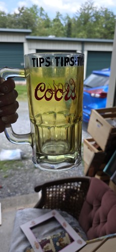 Vintage coors tip mug - tip, see