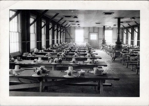 Ww2 photo barracks mess - photo, of