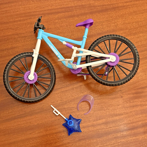 Barbie bicycle blue - barbie,