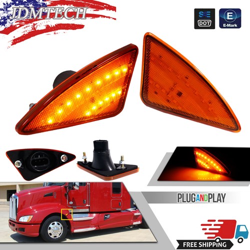 Full led amber side - amber,