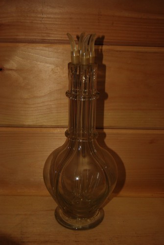 Four chamber cordial decanter - cordial,