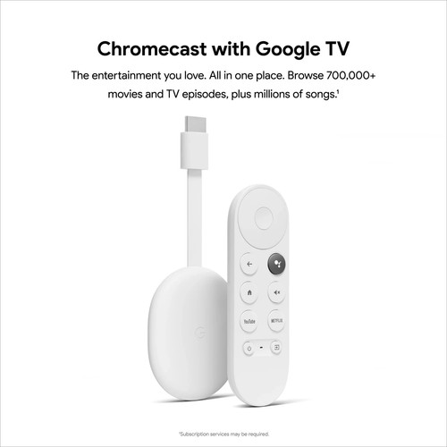 Chromecast with google - chromecast,